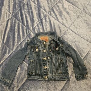 Levi's Blue Denim Kids Jacket
